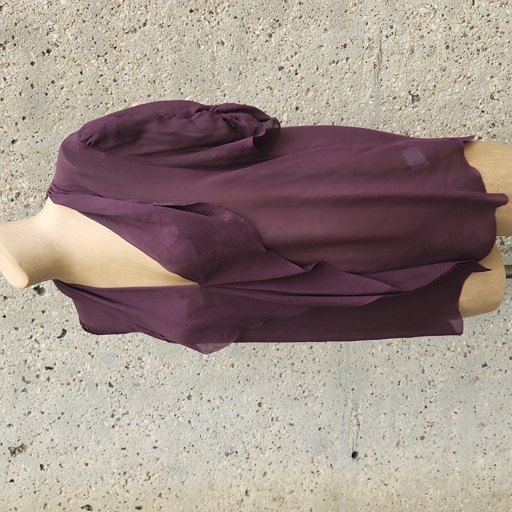 Babaton Silk Purple Blouse - Picture 8 of 13